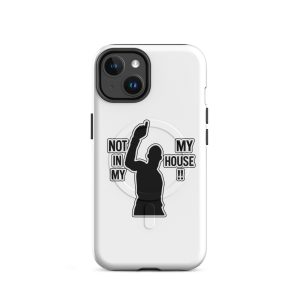 Coque solide pour iPhone® avec MagSafe® NOT IN MY HOUSE